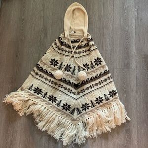 COPY - J. Crew hand-knit Alpaca Poncho